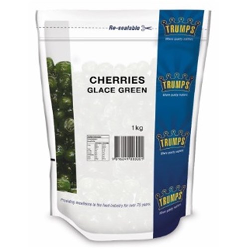 Green Glaced Cherries 1kg