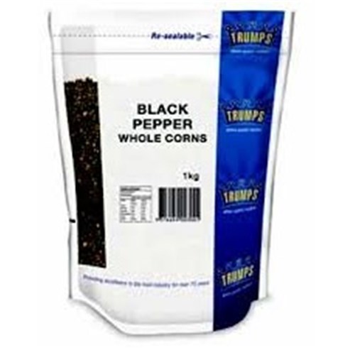 Whole Black Peppercorns 1kg