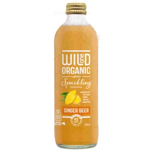 Organic Sparkling Ginger Beer 345ml (12)