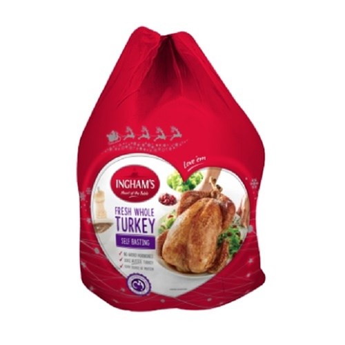 Fresh Whole Turkeys 4-5kg