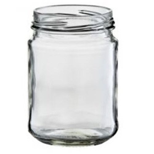 250ml Glass Round Jar with 63mm Twist Neck (24)