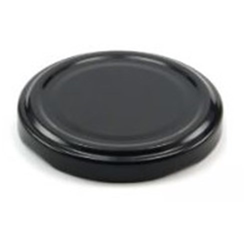 63mm Black Metal Twist Lids