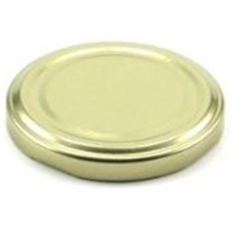 63mm Gold Metal Twist Lids