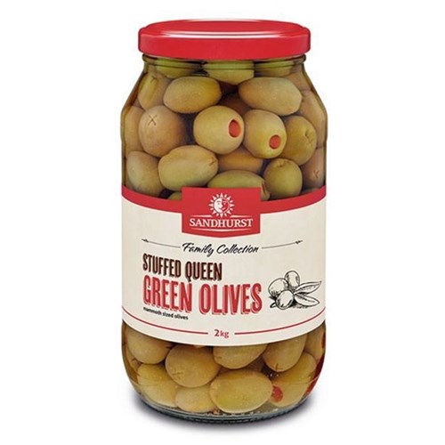 Stuffed Queen Green Olives 1.9kg