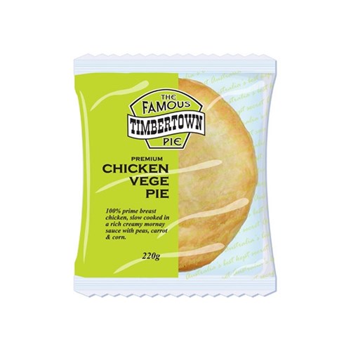 Chicken & Vegetable Mornay Pie 220g (12)