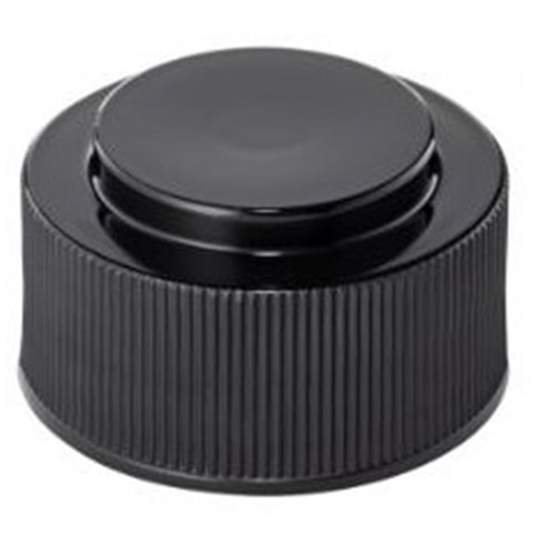 28mm Black Snap on Pourer Lid