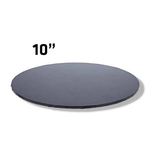 10" Masonite Black Round Boards (5pkt)