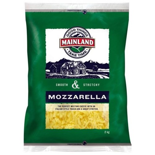 Shredded Mozzarella Cheese 2kg