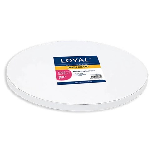 12" Drum Round White Board (5pkt) 