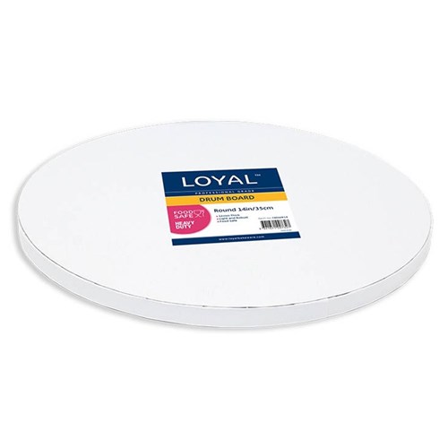 14" Drum Round White Board (5 pkt)