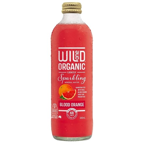 Organic Sparkling Blood Orange 345ml (12)