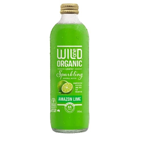 Organic Sparkling Amazon Lime 345ml (12)