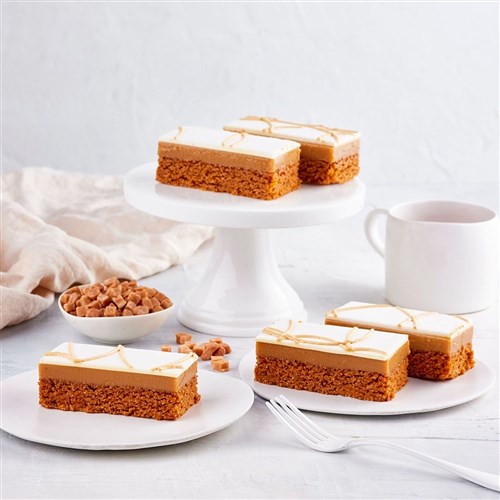 Flourless Caramel Slice (6 slices)
