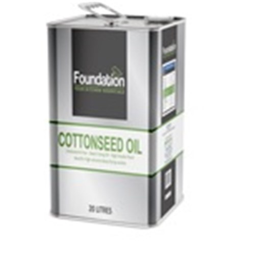 Cottonseed Oil - Square 20ltr