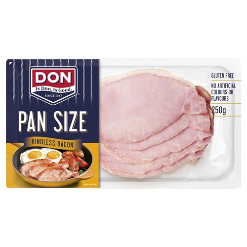 Pansize Rindless Bacon 250g (8)