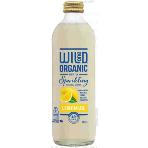 Organic Sparkling Lemonade 345ml (12)