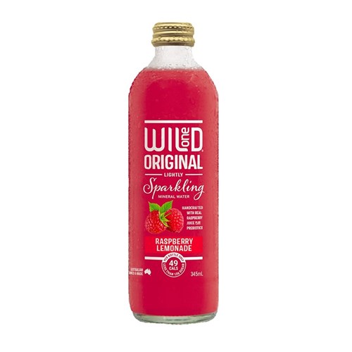 Organic Sparkling Raspberry Lemonade 345ml (12)