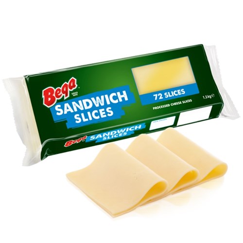 Processed Cheese Sandwich Slices (72)