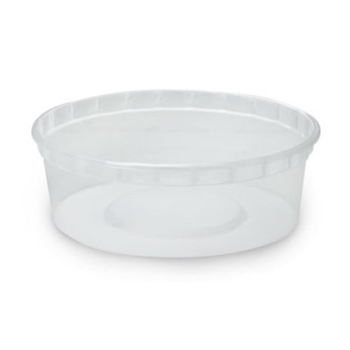 280ml Clear Round Containers (50)