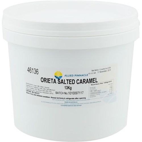 Orieta Salted Caramel Filling 13kg