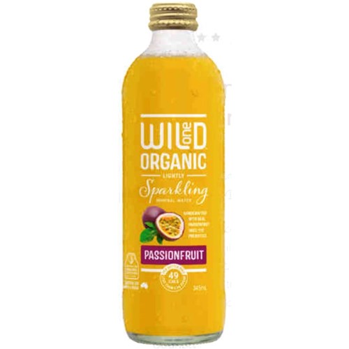 Organic Sparkling Passionfruit 345ml (12)
