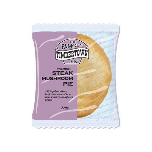 Steak & Mushroom Pie 200g (12)