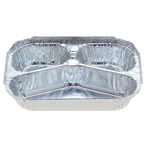 3 Part Shallow CPET Tray (600)