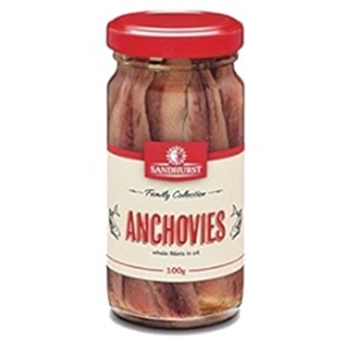 Anchovy Fillets in Veg Oil 100g (12)