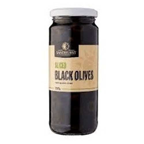 Sliced Black Olives 350g (6)