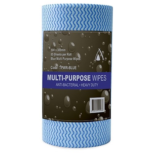 Heavy Duty Blue Wipes Roll (85)