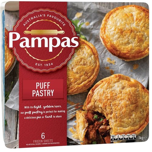 Puff Pastry Sheets 1kg