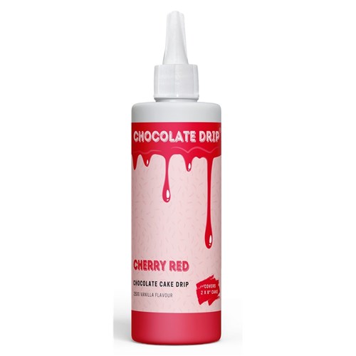 Chocolate Drip Cherry Red 250g