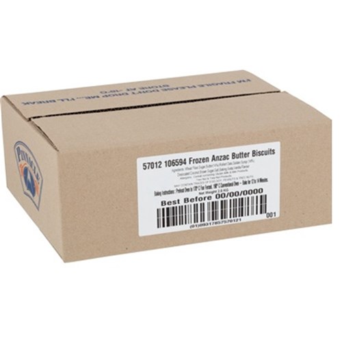Anzac Cookie Frozen 50g 2.8kg 