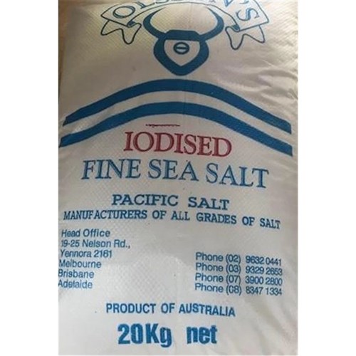 Iodised Flossy Salt 20kg