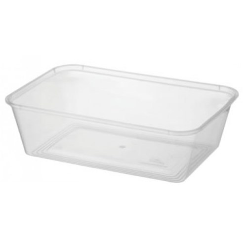 650ml Clear Rectangle Container