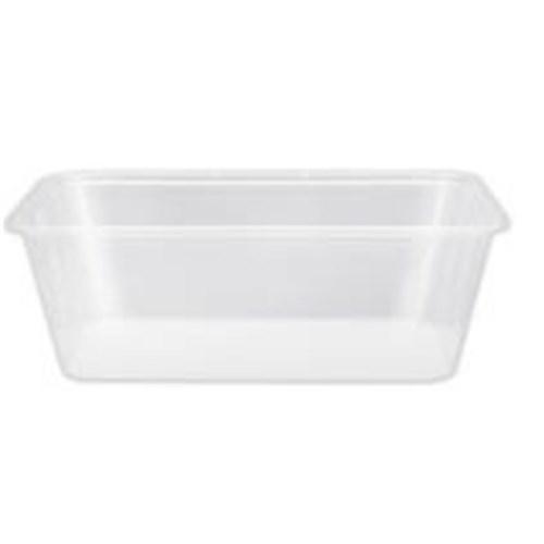 750ml Clear Rectangle Container