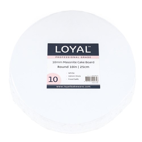10" Masonite Round White Boards 10mm SR (15)