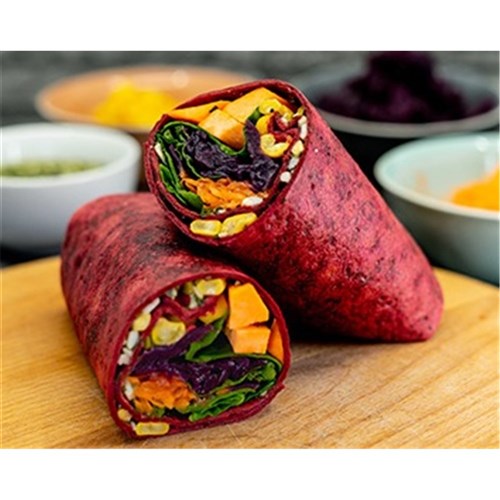 12" Red Beetroot Tortillas (12)