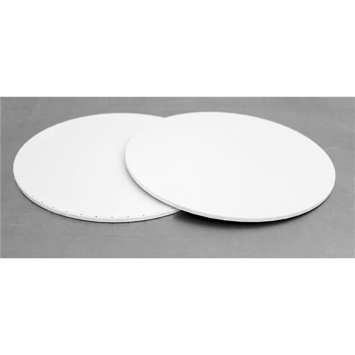 14" Masonite White Round Boards - SR (25pkt)