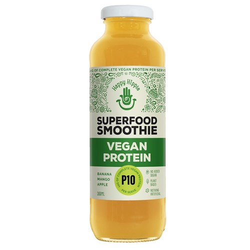 Happy Hippie Smoothie - Vegan Protein (350mlx12)
