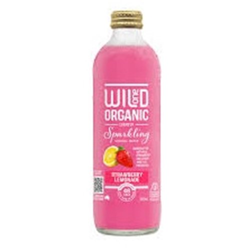 Organic Sparkling Strawberry Lemonade 345ml (12)
