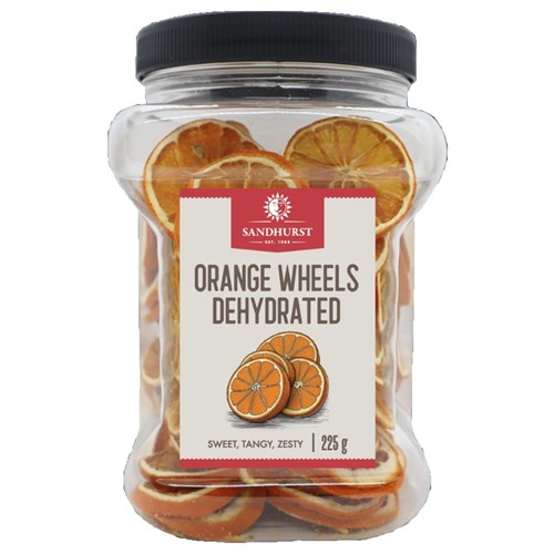 Orange Wheels - Dehydrated 225g