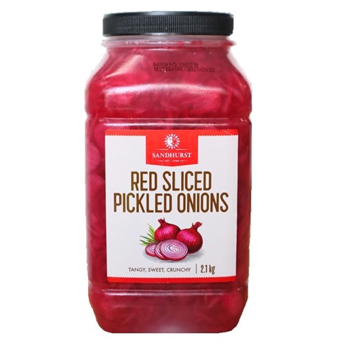 Red Sliced Pickled Onions 2.1kg