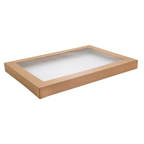 Extra Small Kraft Catering Box Lid (100)
