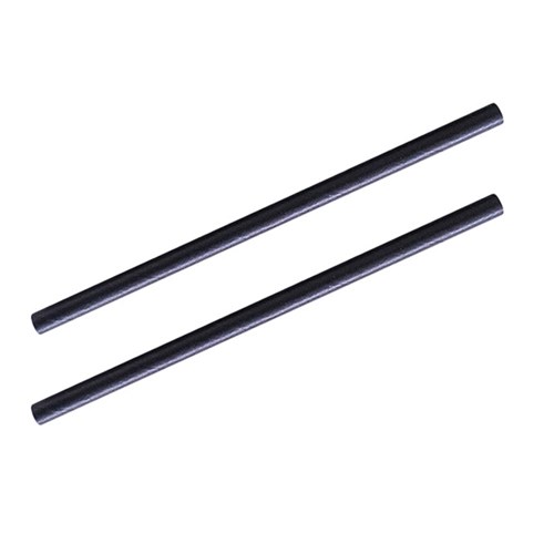 Black Cocktail Paper Straws 120mm (2500)