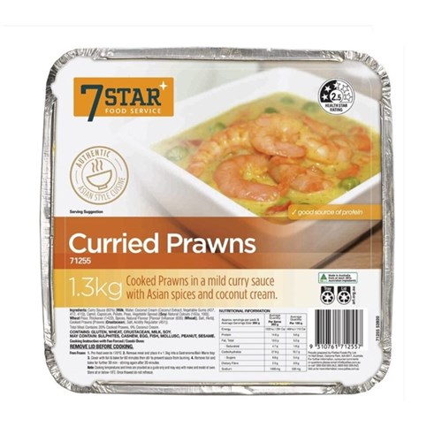 Curried Prawns 1.3kg