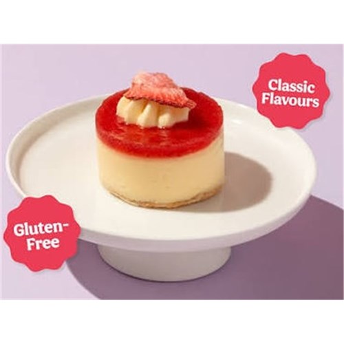 Strawberries & Cream Cheesecake GF Individuals (8)