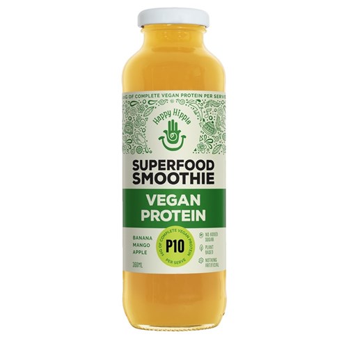 Happy Hippie Smoothie - Vegan Protein 350ml (12)