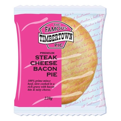 GF Steak Cheese & Bacon Pies 170g (12)
