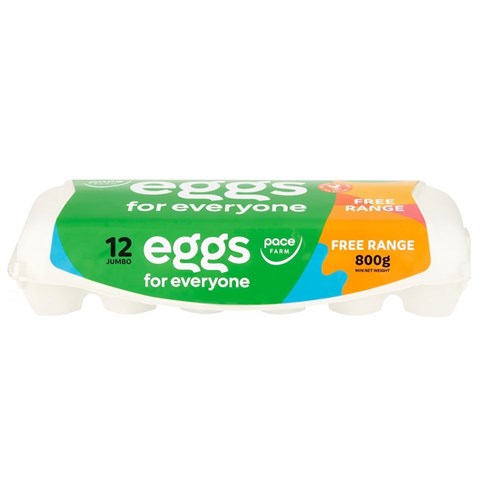 Free Range 800g Eggs 15doz